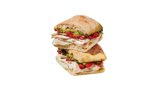 Starbucks Turkey, Provolone & Pesto on Ciabatta
